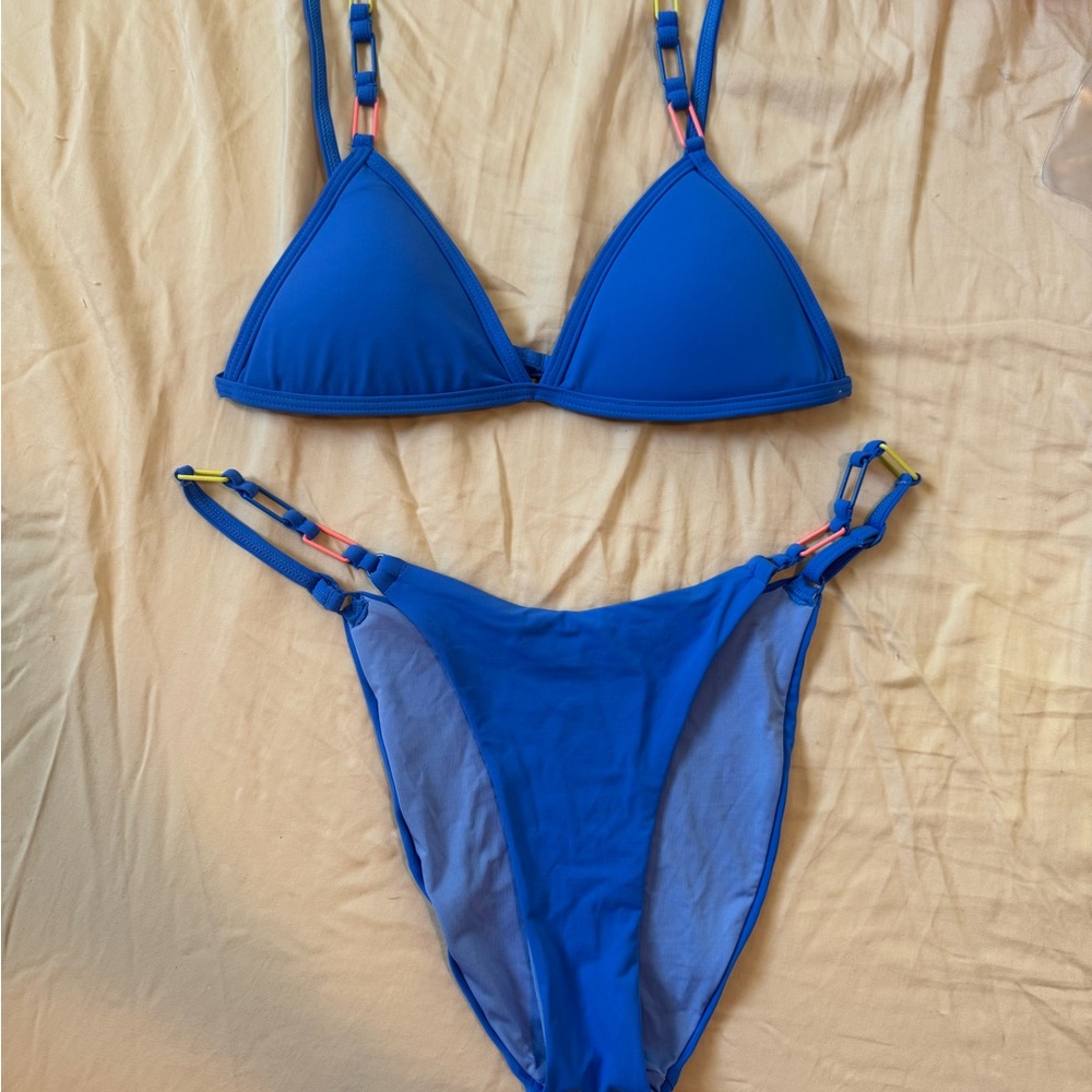 Oneone Swimwear Vibrant Blue Bikini Set